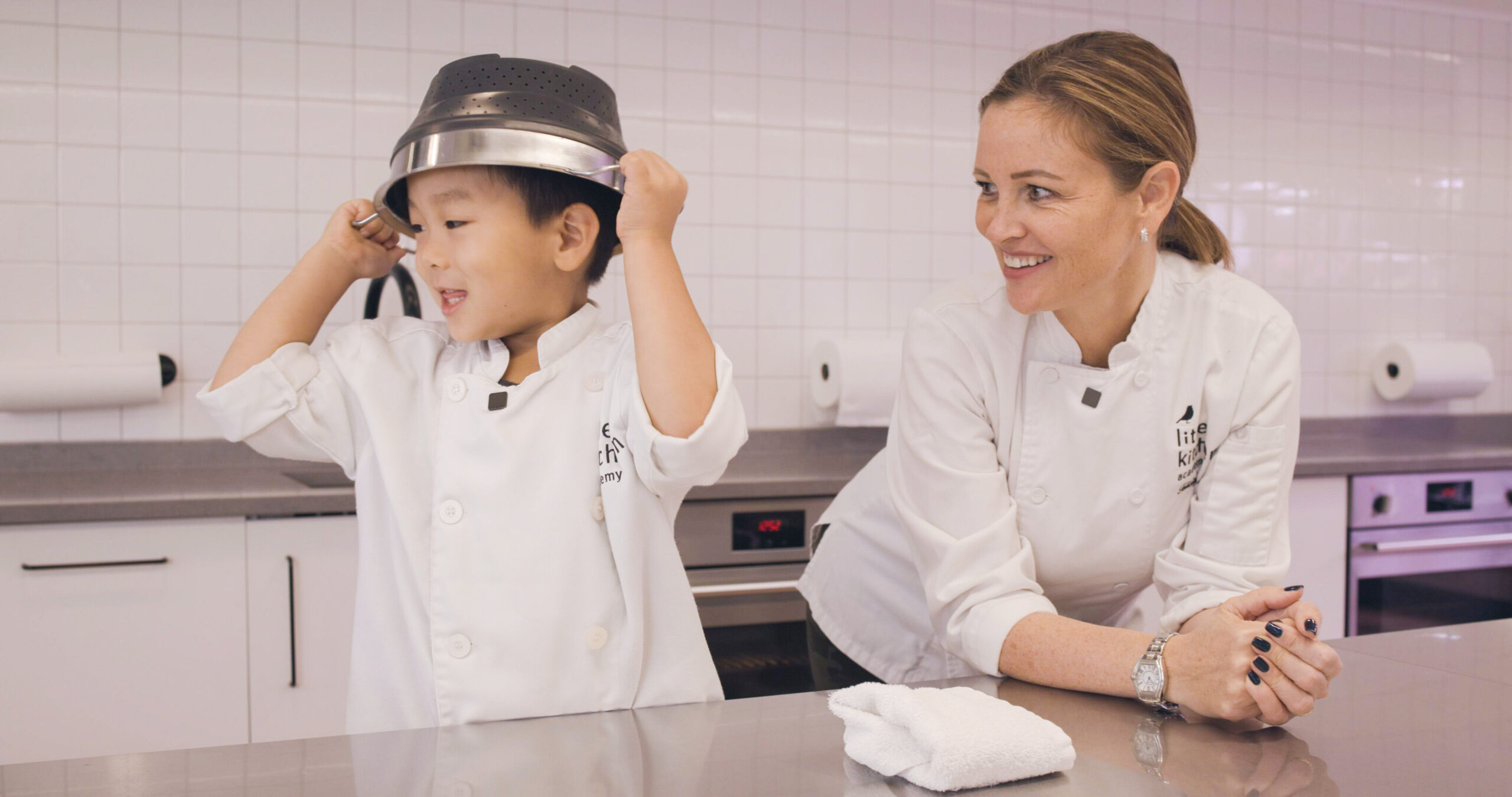 Felicity Curin, Montessori-trained culinary innovator and Founder of LIttle Kitchen Academy