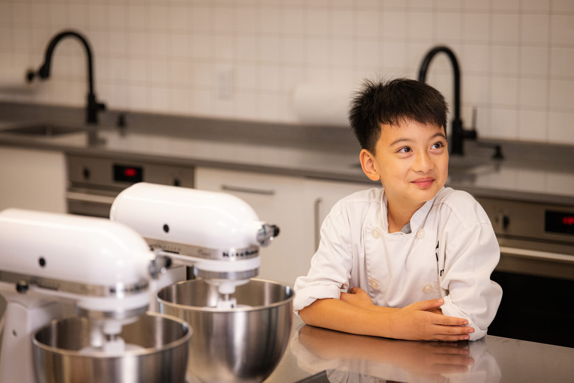 LKA student listening during class